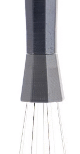 نیدل قهوه  مشکی براق کد B8422