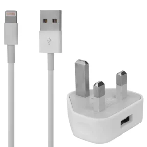 شارژر دیواری  مدل 5 وات کد 23 به همراه کابل تبدیل لایتنینگ کد B8424