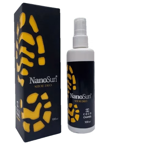 اسپری خوشبو کننده و ضد عفونی کننده کفش با رایحه شنل نانوسان کد B8434