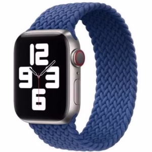 بند مدل Braided Solo Loop مناسب برای اپل واچ 42/44 میلی متری -سرمه ای کد B8512