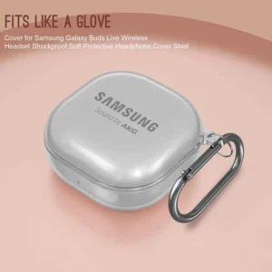 کاور برای هندزفری بلوتوثی سامسونگ شفاف  Galaxy buds2/buds pro/buds live کد B8518