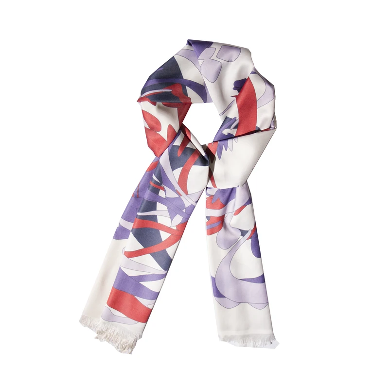 شال زنانه پریس طرح عشق کد B8544