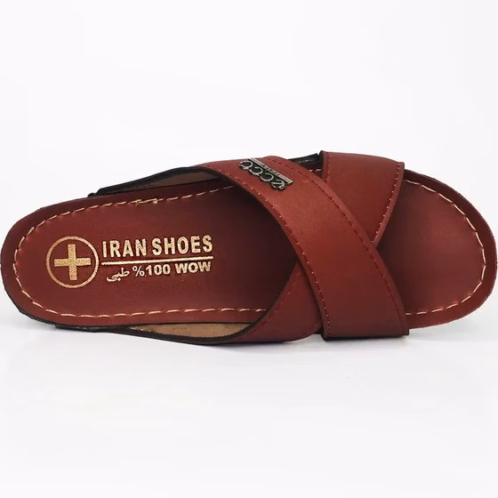 دمپایی زنانه ایران مدل ضربدری کد B8414