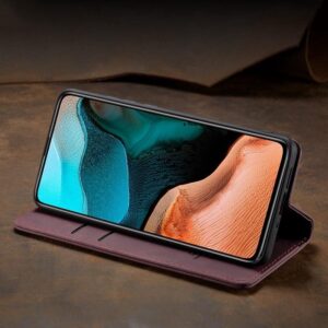 کیف کلاسوری گوشی سامسونگ A710 رنگ قهوه ای شتری کد B8639