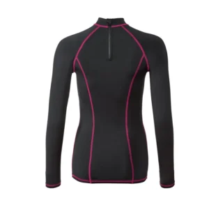 تی شرت آستین بلند ورزشی زنانه میسترال مدل نیم زیپ UV+50 کدB8662