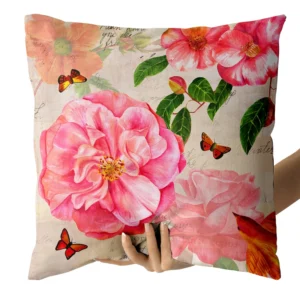 کاور کوسن مدل گل دورو کد B8667