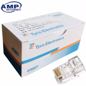 کانکتور AMP Cat6 وارداتی بسته 100 عددی کد B11668