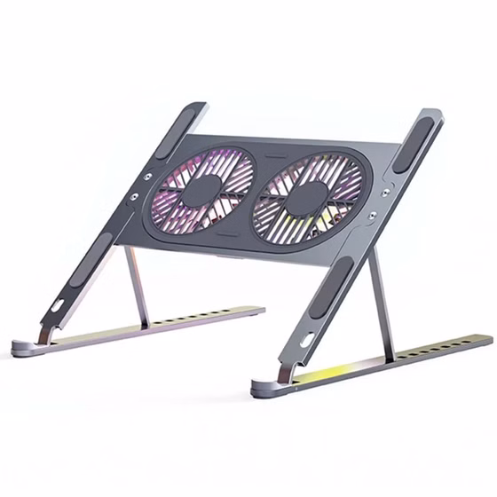 استند و پایه خنک کننده لپ تاپ و مک بوک تاشوی فلزی P11-F کد B11670