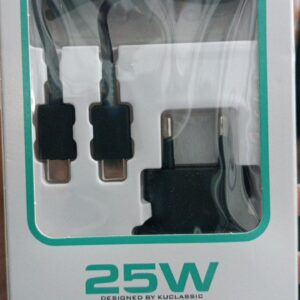 کابل شارژ دوسرتایپ سی25W کد B11706