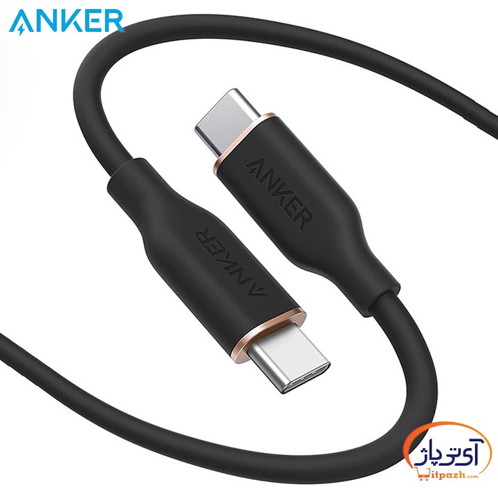 کابل شارژ و دیتا تایپ سی به تایپ سی انکر کد B11713