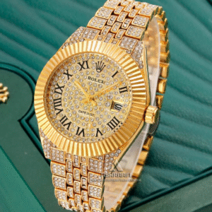ساعت رولکس فول نگین Rolex  طلایی کد B11738