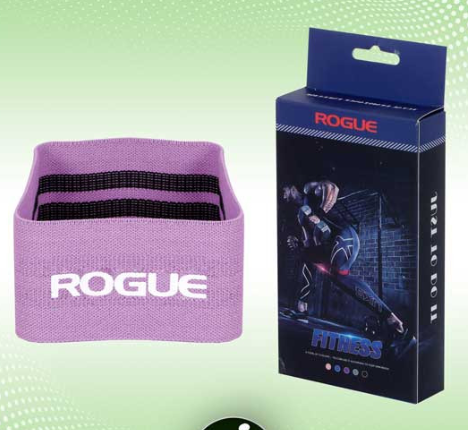 کش مینی لوپ پارچهای روگ ROGUE صورتی رنگ کد B11814