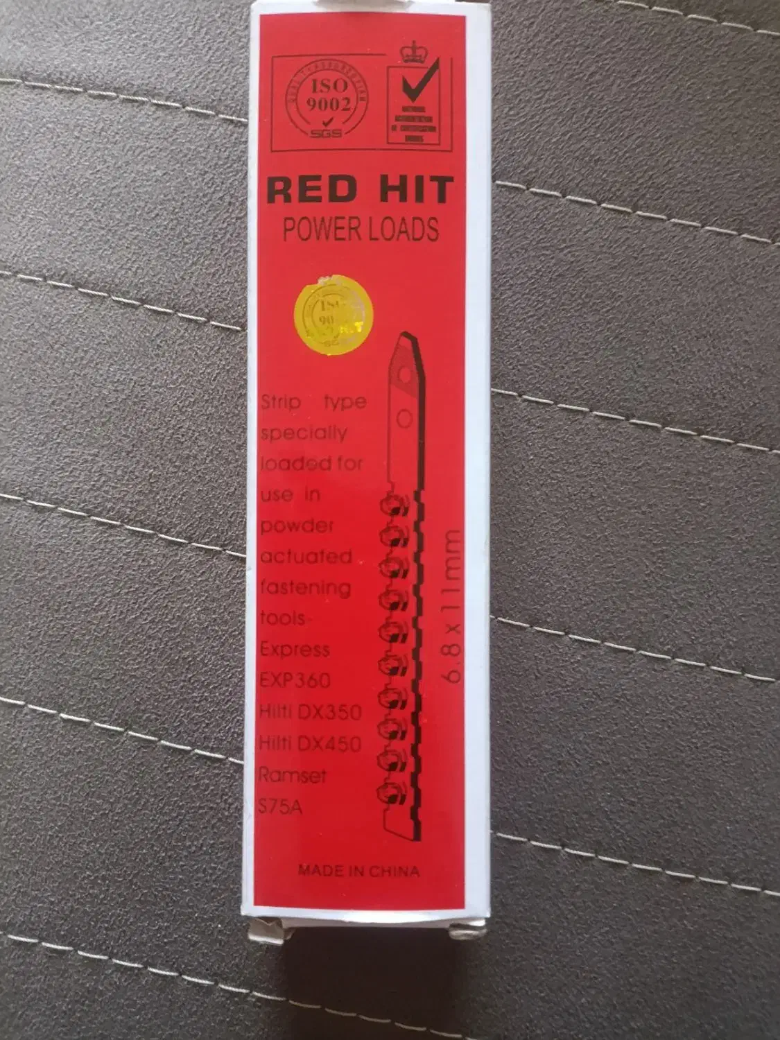 چاشنی میخکوب سر قرمز هیلتی 10 عددی کد B11829