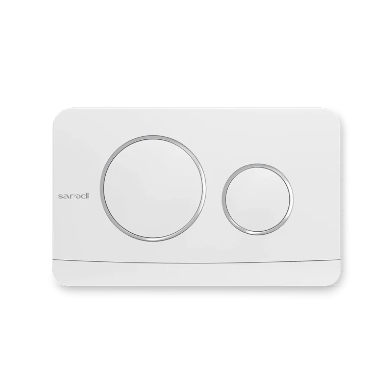 صفحه کلید ایمن آب مدل پلنت سفید کروم کد B11982