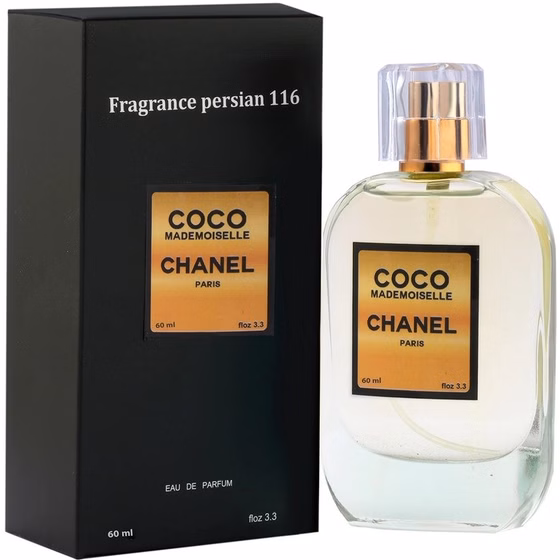 ادوپرفیوم زنانه فراگرنس پرشیا 116 مدل شنل کوکو مادمازل حجم 60 میلیلیتر کد B11986