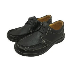 کفش روزمره چرم مردانه البرز با زیره تخت سایز 40 کد B12002