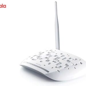 مودم روتر ADSL2 Plus بی‌سیم N300 تی پی-لینک مدل TD-W8961N_V1 کد B12010