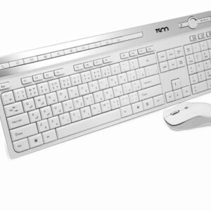 کیبورد و ماوس بی سیم تسکو مدل TKM 7106W با حروف فارسی کد B12017