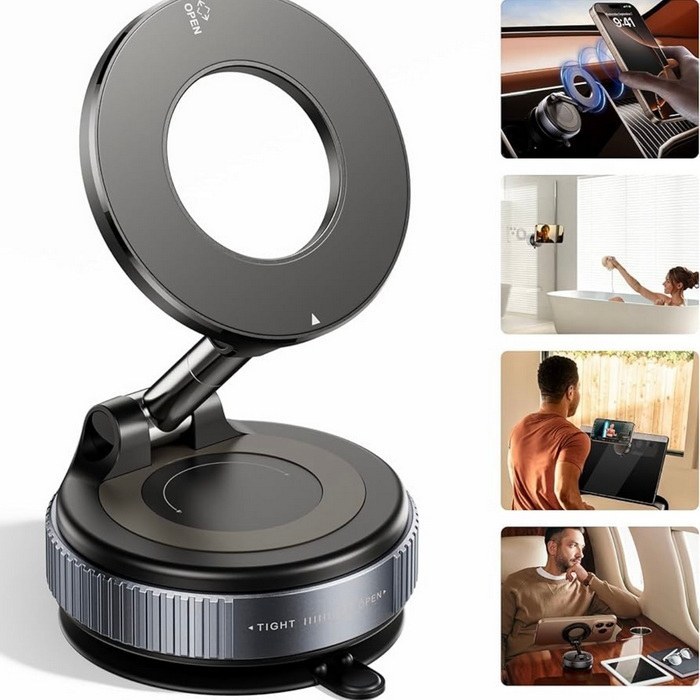 هولدر موبایل مکشی مگنتی مدل K007 ۳۶۰ درجه کد B12052