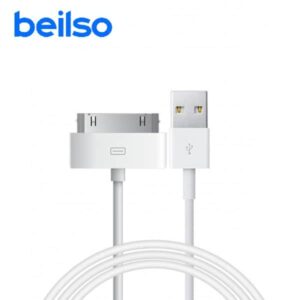 کابل شارژ اصلی آیفون 4 و 4s مدل Apple 30 Pin to USB Cable کد B12328