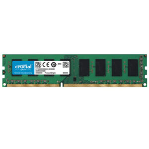 رم دسکتاپ DDR3 تک کاناله 1600 مگاهرتز CL11 کروشیال مدل UDIMM ظرفیت 4 گیگابایت کد B12717
