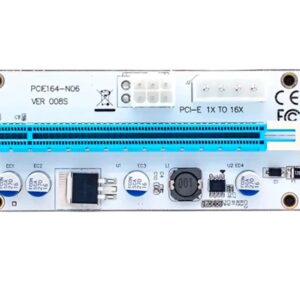 رایزر کارت گرافیک تبدیل پورت PCI 1X به 16X مدل 008s کد B12859