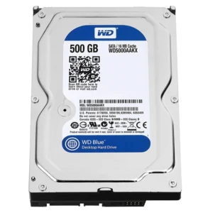 هارد دیسک اینترنال وسترن دیجیتال مدل WD BLUE WD5000AAKX ظرفیت 500 گیگابایت کد B13000