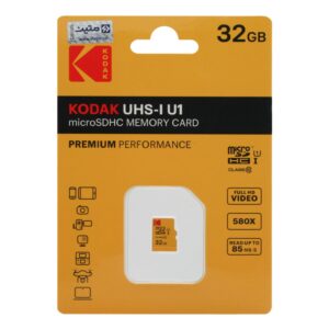 غیرفعال کارت حافظه 32 گیگابایت کداک UHS-I U1 کلاس 10 سرعت 85MBps کد B14852