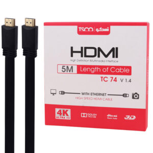 کابل HDMI 4K تسکو TC-74 3D طول 5 متر کد B15180
