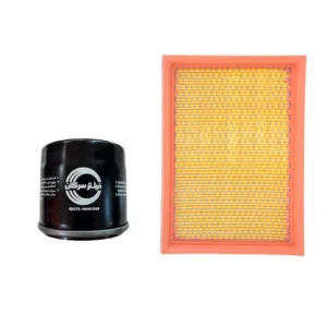 فیلتر روغن خودرو سرکان مدل SF7735 مناسب برای پراید به همراه فیلتر هوا کد B15398