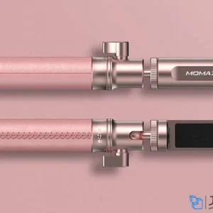 مونوپاد بلوتوث Momax Selfie Pro Bluetooth Selfie Pod   رنگ صورتی موجود کد B16363
