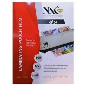 طلق پرس A3 براق 125 میکرون مدل NNC بسته 100 عددی کدB16549