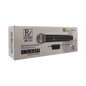 میکروفون بی سیم تک کانال پی وی wireless microphone p.v jm-121 کد B16633