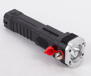 چراغ قوه پلیسی و شیشه شکن LED 3W TORCH کد B16638