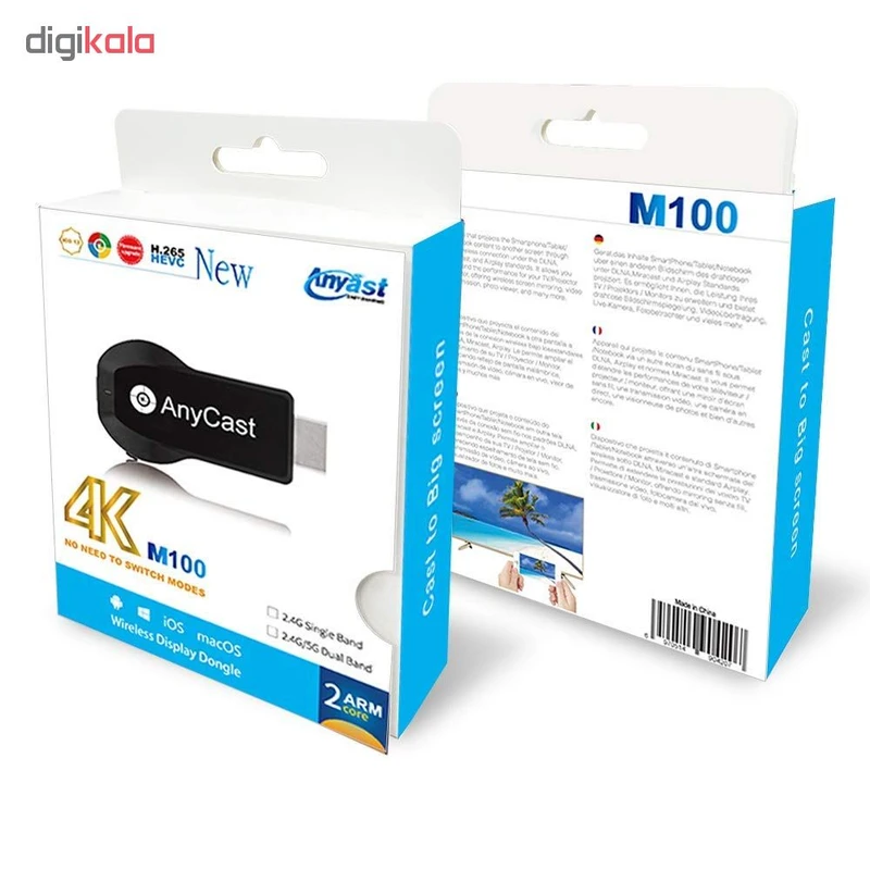 دانگل HDMI انی کست مدل M100 4K کد B18872
