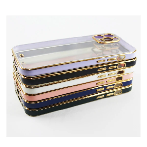 کاور مدل ژله ای دور رنگی مناسب برای گوشی موبایل اپل Iphone 13 کد B18073