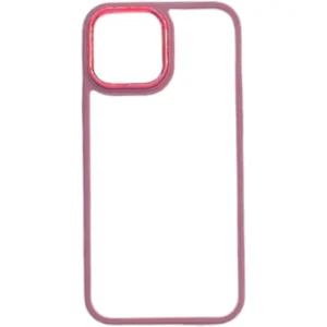 کاور مدل NEW SKIN مناسب برای گوشی موبایل اپل Iphone 13 PROMAX رنگ قرمز کد B18192