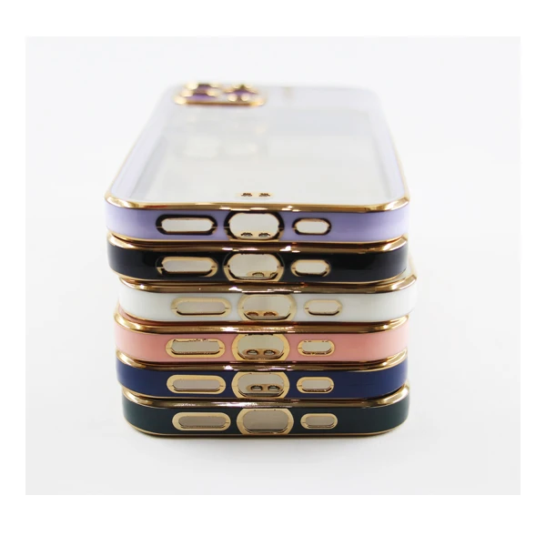 کاور مدل ژله ای دور رنگی مناسب برای گوشی موبایل اپل Iphone 13 کد B18073