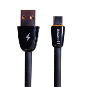 کابل تبدیل USB به USB_C مکسل مدل A32 به طول 1 متر  رنگ مشکی  کد B17535