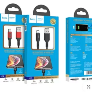 کابل تبدیل USB به لایتنینگ هوکو مدل U79 رنگ قرمز کد B17582
