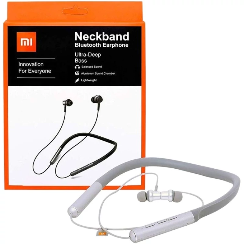 هندزفری بلوتوثی مدل Neckband رنگ آبی کد B17588