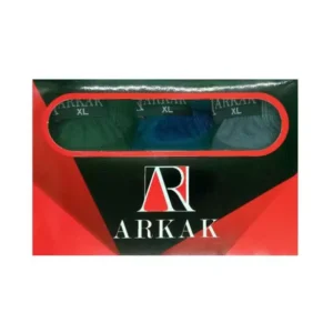 شورت مردانه ارکاک مدل نخ پنبه  نیم پا بسته 3 عددی کد B17743