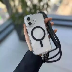 قاب اورجینال New Skin شفاف مگسیف مناسب برای آیفون 16 نرمال کد B18294