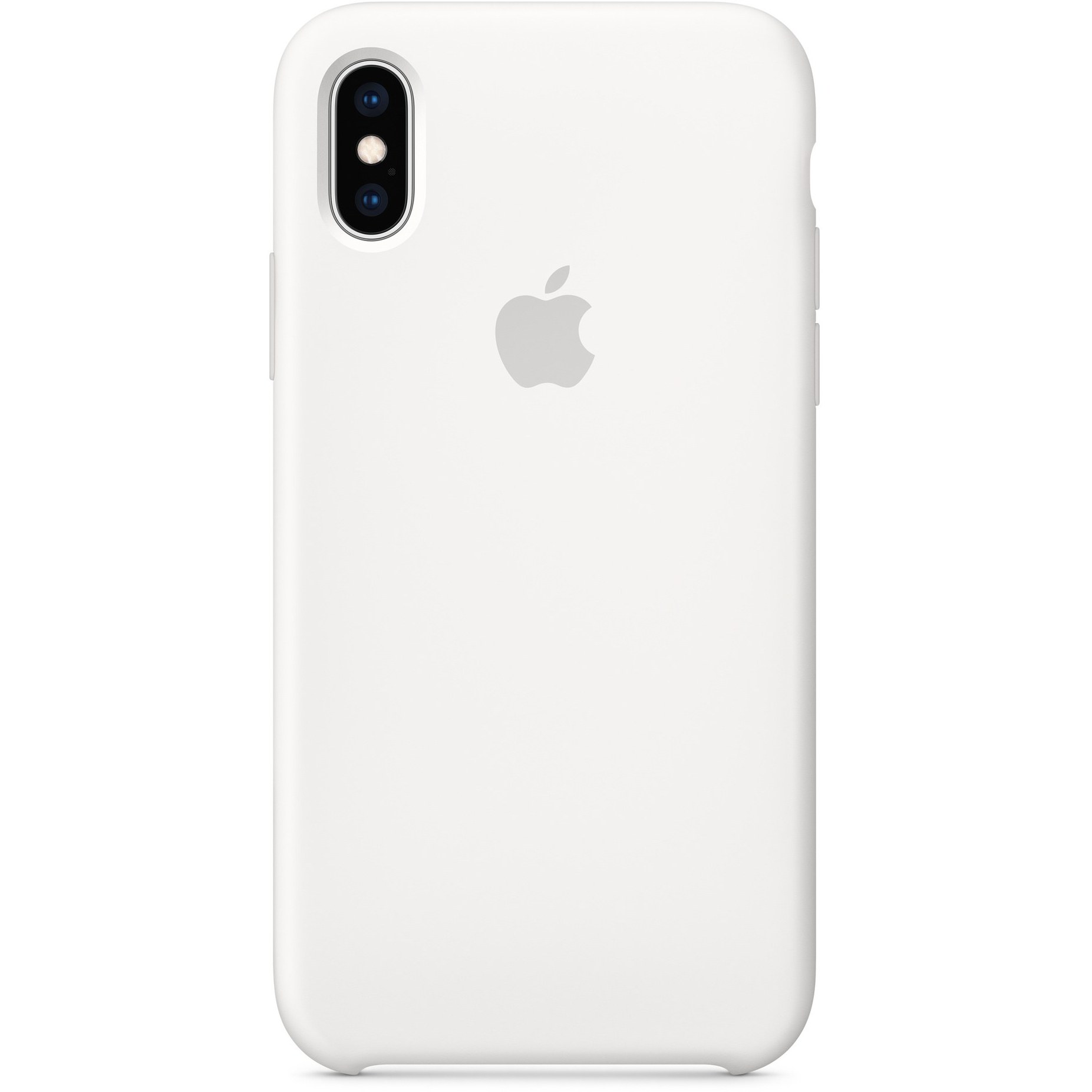 قاب سیلیکونی iphone Xs سفید کد B18876