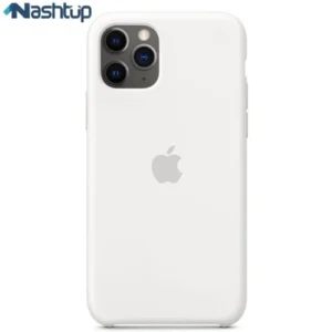 قاب سيليكونی اصلی رنگ سفید گوشی آيفون Iphone 11 pro کدB19029