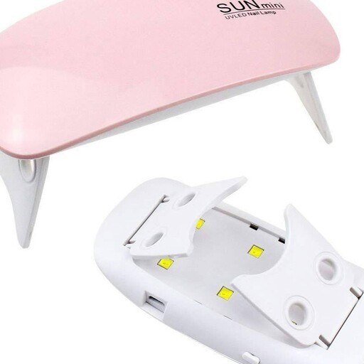 لاک خشک کن مدل SUN mini UVLED رنگ صورتی کد B18733