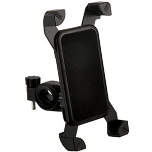 پایه نگهدارنده موبایل مناسب موتور و دوچرخه چهار گوشه رنگ مشکی  مدلUniversal Bike Holder  (کد : B17526)