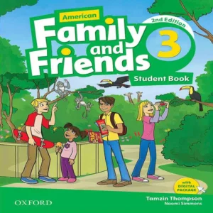 کتاب American Family and Friends 3 اثر Naomi Simmons انتشارات OXFORD کد B20920