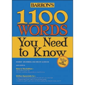 کتاب 1100 Words You Need to Know اثر Murray Bromberg and Melvin Gordon انتشارات Barron's Educational Series کد B20905