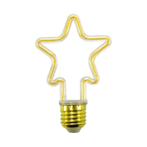 لامپ نئون 4 وات طرح ستاره کد ML-A03 پایه E27 کد B19960